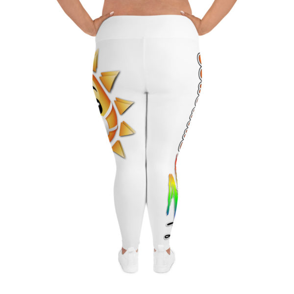 Plus Size Leggings (White) - Image 2