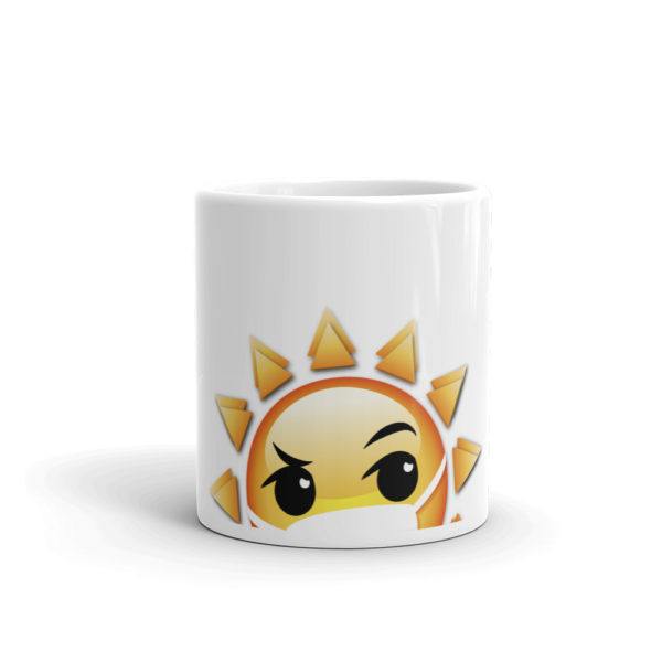 Sunny White glossy mug - Image 3